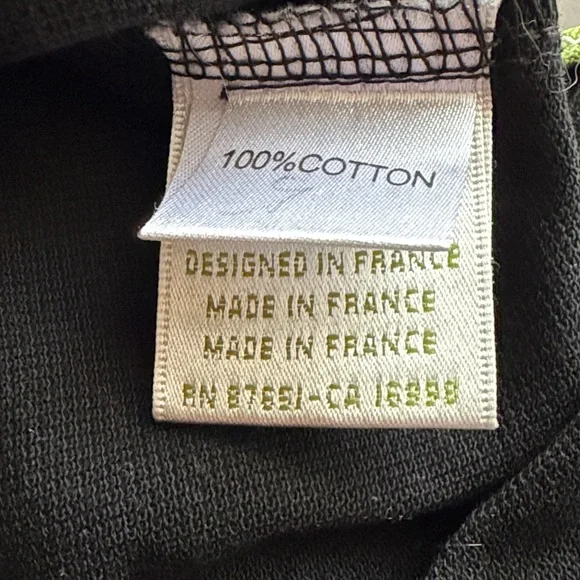 Lacoste Long Sleeve Polo Shirt Mens XL Size 7 Black Pique Classic Logo - Picture 10 of 10